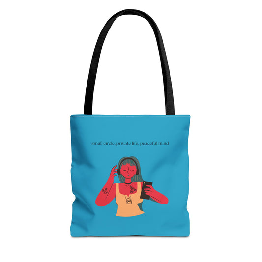 Peaceful Mind Canvas Tote Bag