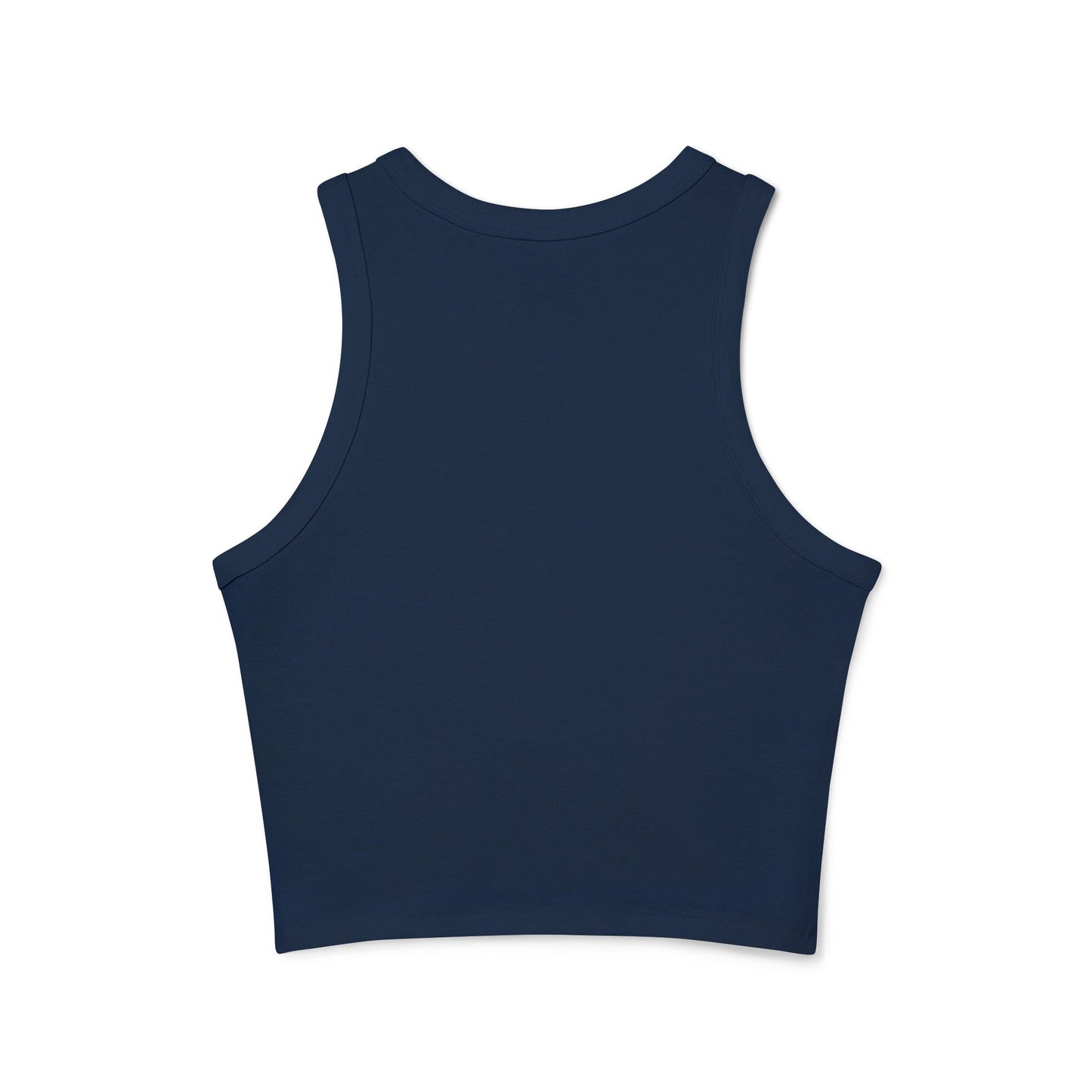 Rasberry Drip Rib Racer Tank Top